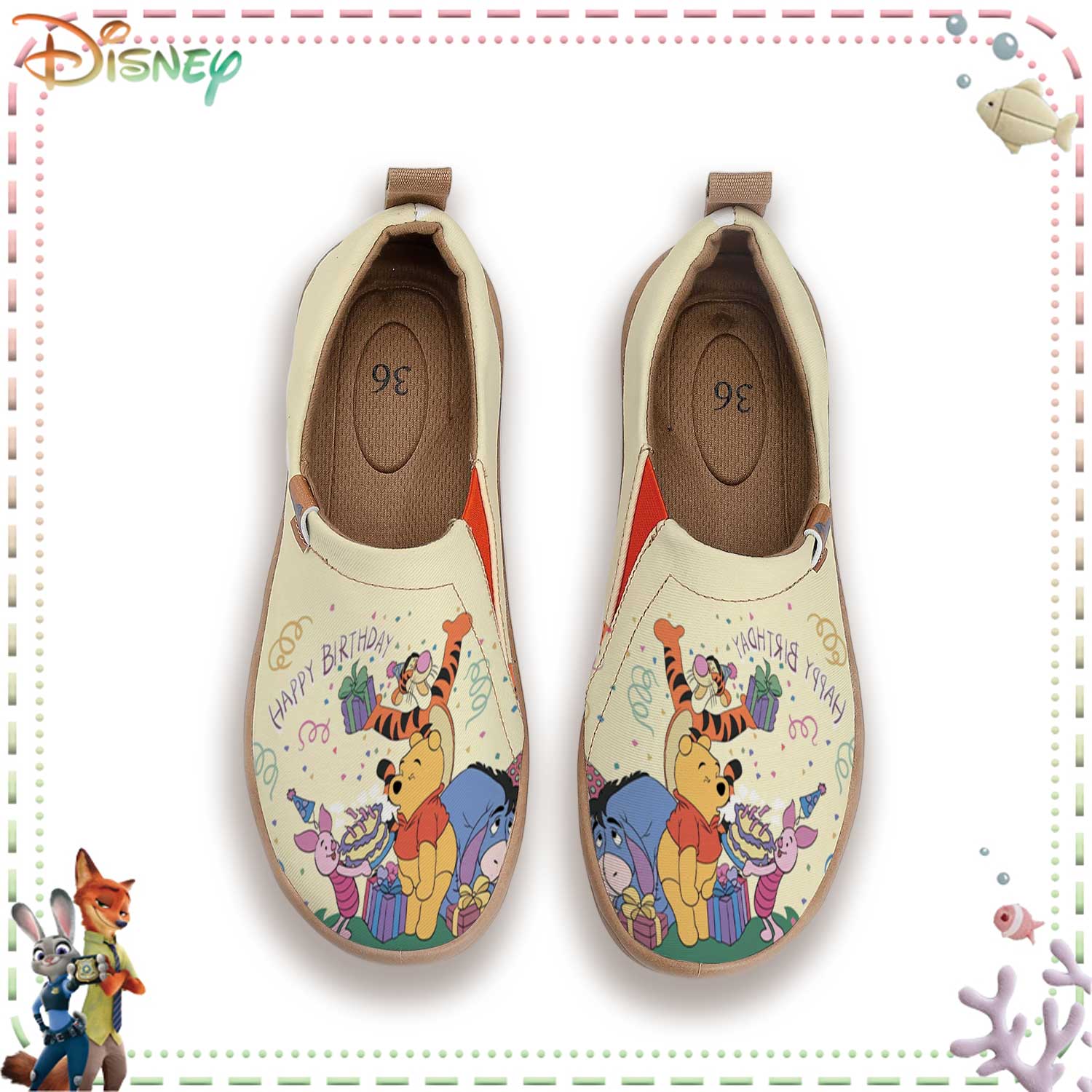 Sewing Garment - Disney Winnie the Pooh Birthday Print