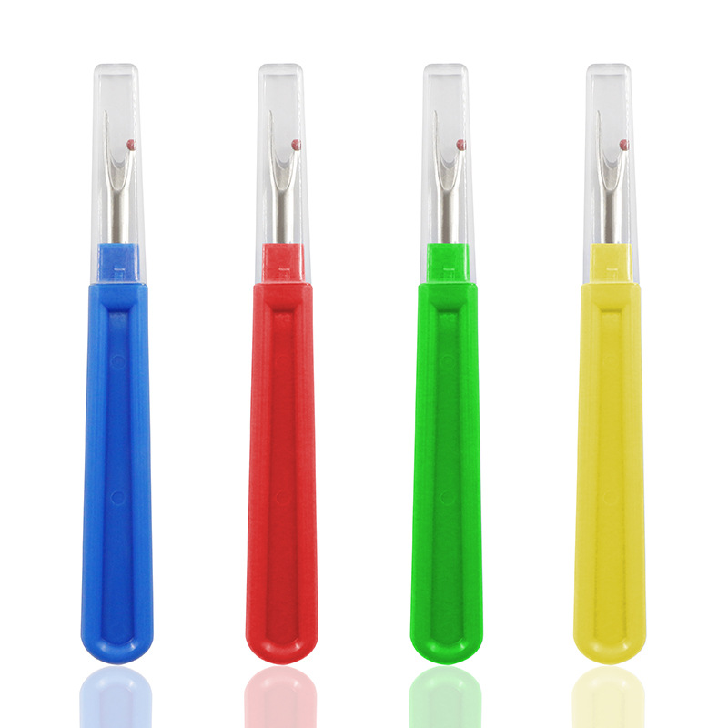 Seam Ripper Tool - 5Pcs/Lot Plastic Handle Steel Thread Cutter