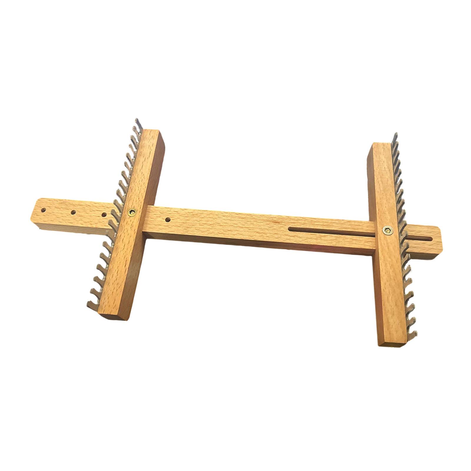 Sewing And Textile - Adjustable Wooden Loom Weaving Frame Beginner