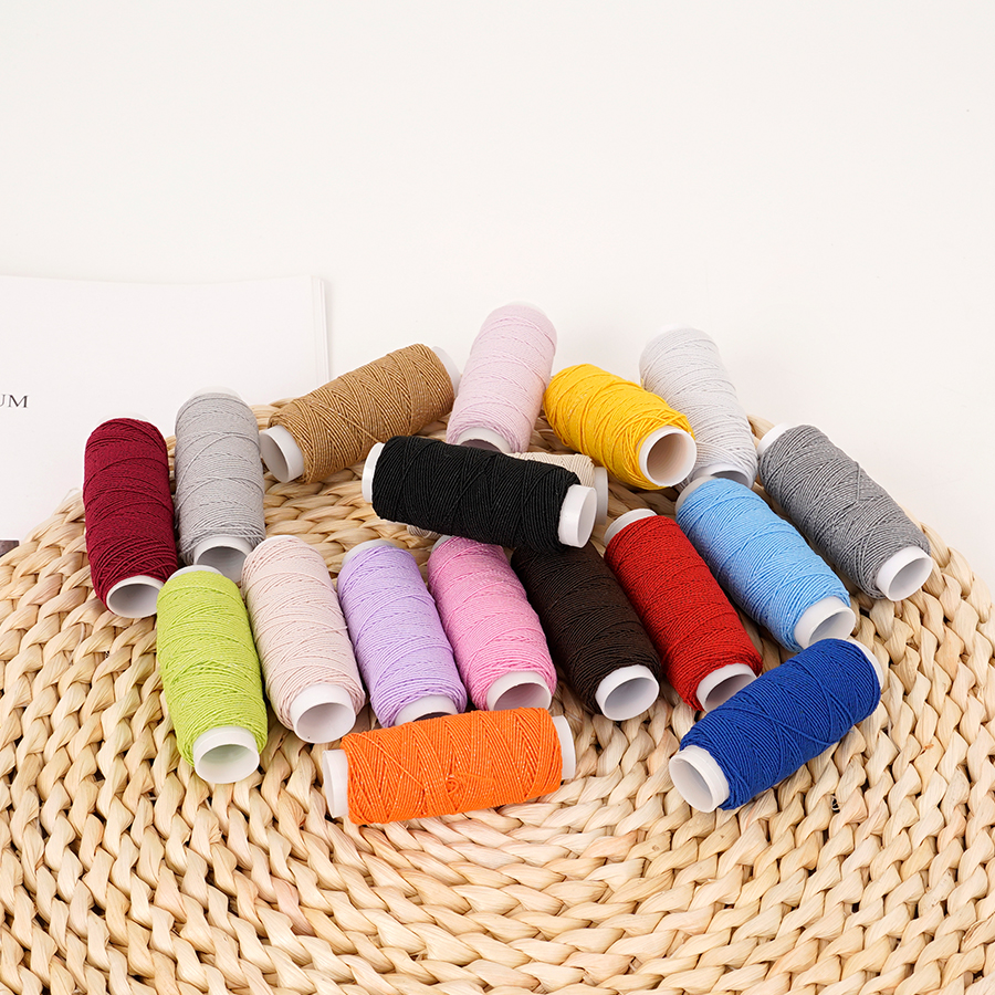 Sewing Machine Yarn - 18-Color 0.6mm Ultra-Fine Elastic Thread, 20m