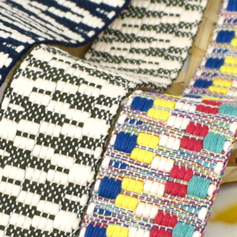 Binding Tape Bias - 5Yards Jacquard Webbing 38/50mm Tape Bag