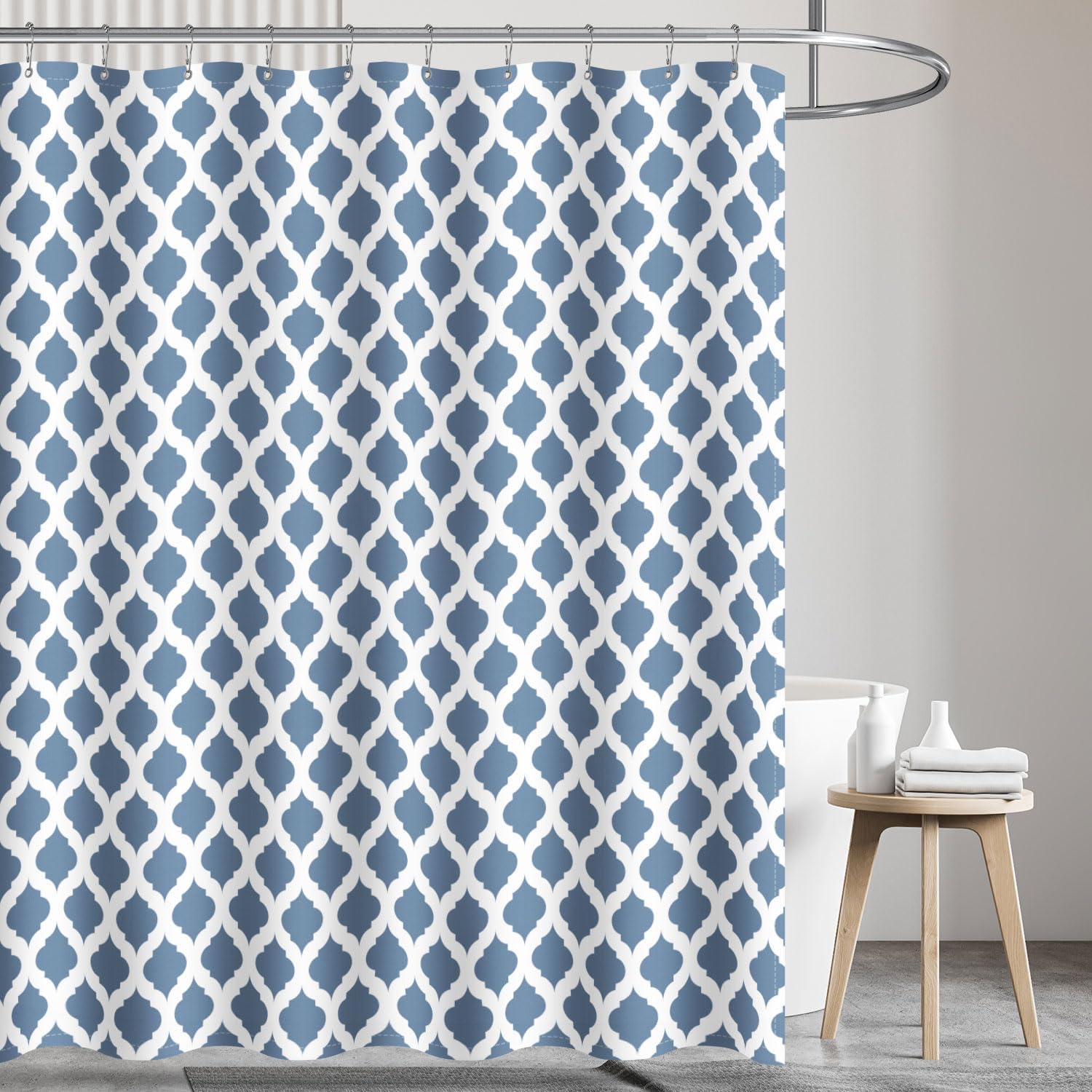 Fabric Weight Set - BESBESME Boho Mid Century Shower Curtain