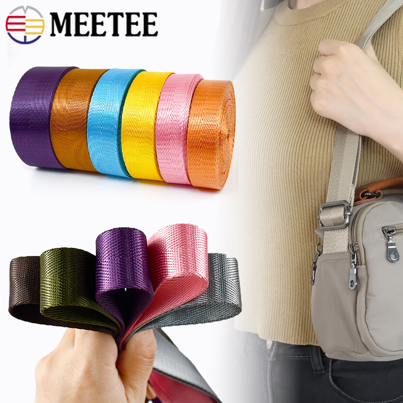 Binding Tape Bias - 5Meters 20-38mm 1mm Thick Nylon Webbing