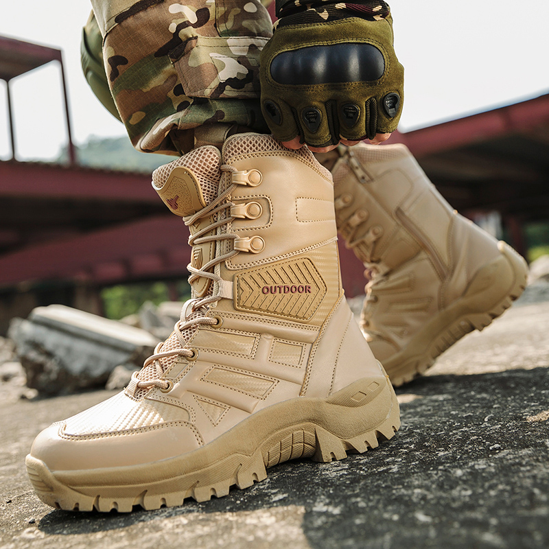 actical Military Boots Large S - مراجعة Sewing Garment وسعره