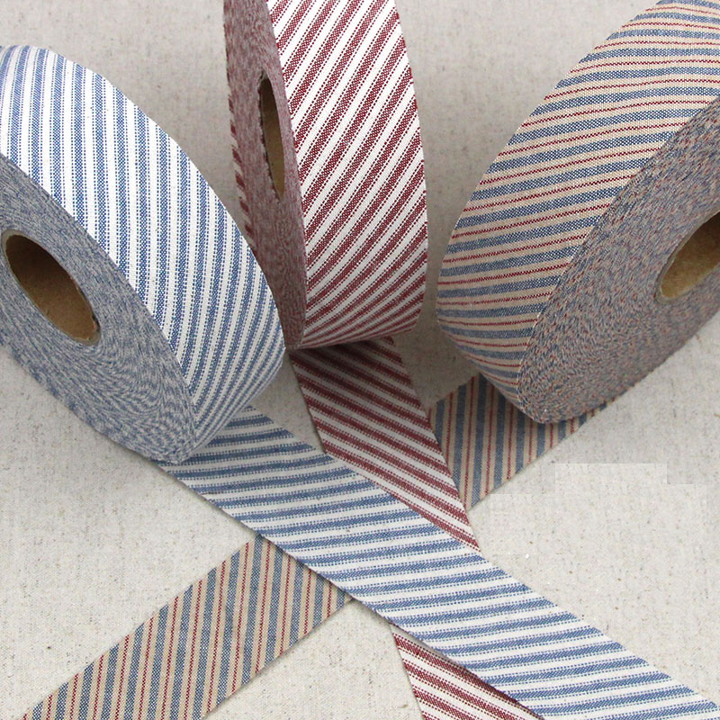 4cm *100cm Yarn-Dyed Bias Bind - مراجعة Binding Tape Bias وسعره