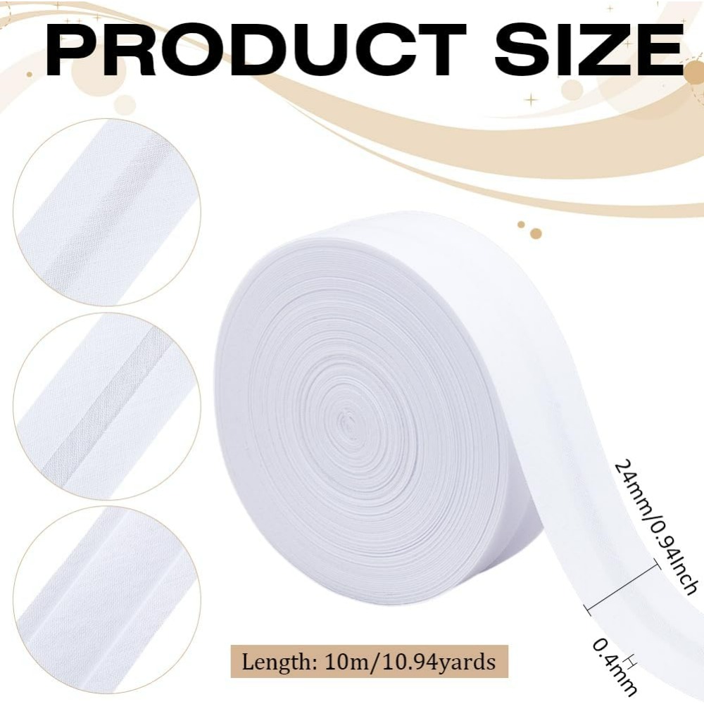 10.9 Yards Single Fold Bias Ta - مراجعة Binding Tape Bias وسعره