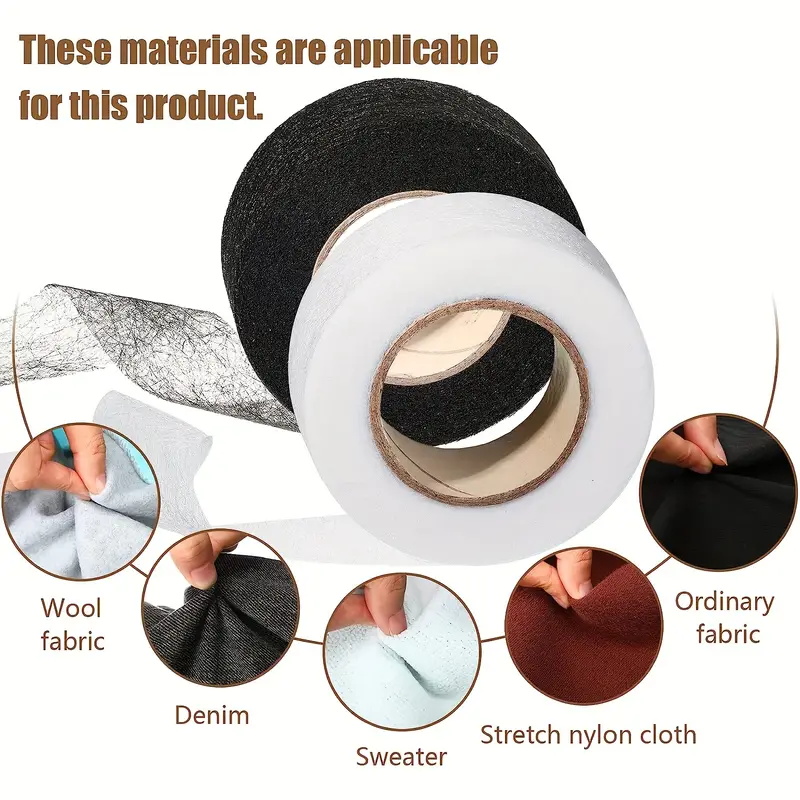 4 Roll Iron On Hemming Tape Ho - مراجعة Hem Tape Fusible وسعره
