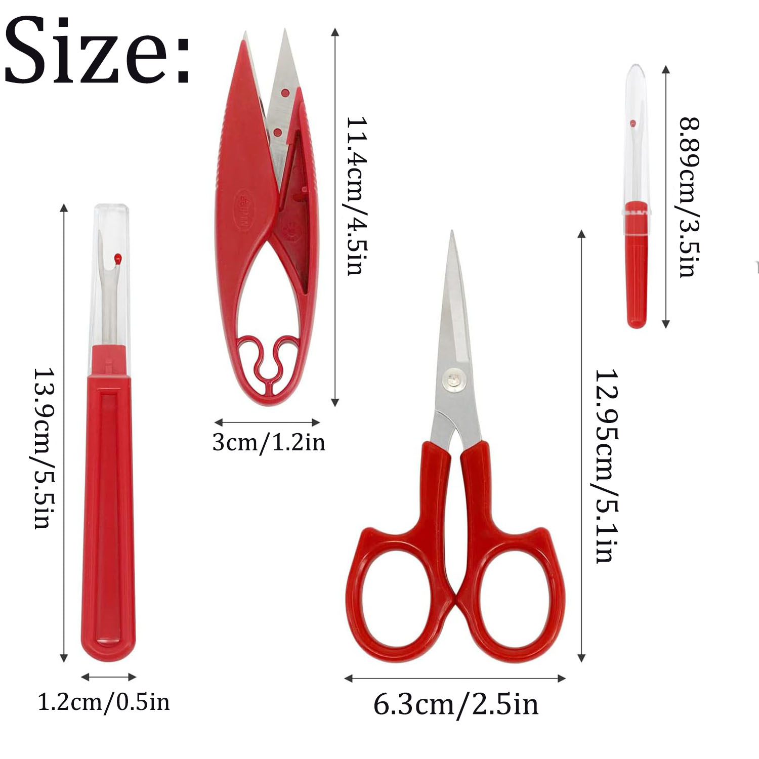 1/2/6Pcs Sewing Seam Ripper Ki - مراجعة Seam Ripper Tool وسعره