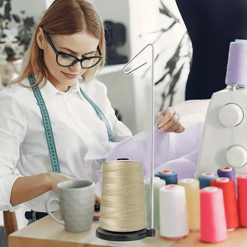 Single Thread Stand for Sewing - مراجعة Sewing Machine Yarn وسعره