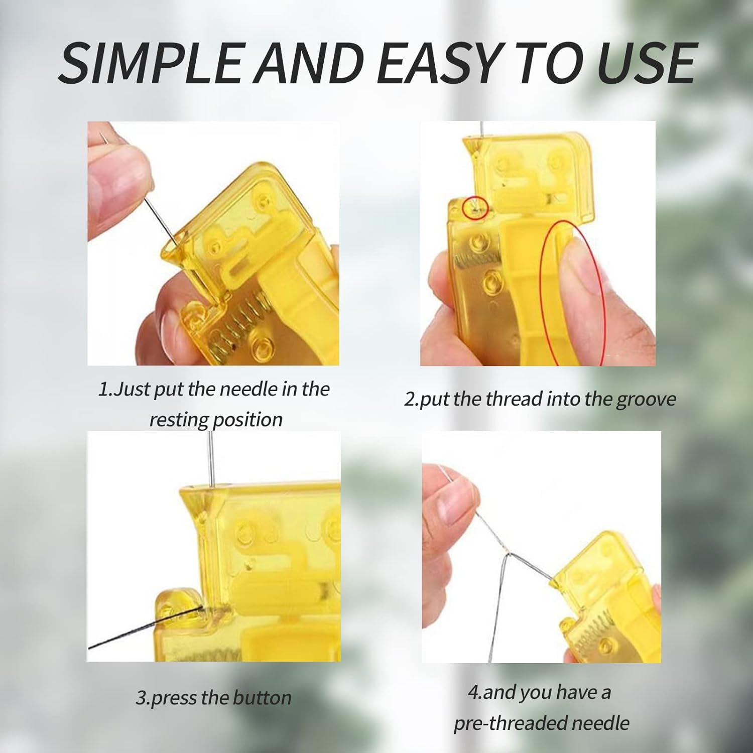 1-3Pcs Automatic Easy Needle T - مراجعة Seam Ripper Tool وسعره
