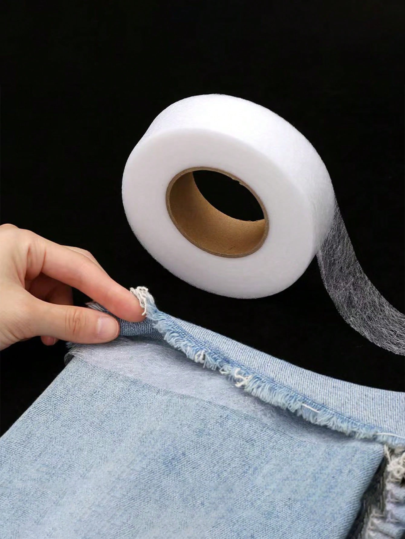 1pc Double-Sided Iron-On Hemmi - مراجعة Hem Tape Fusible وسعره