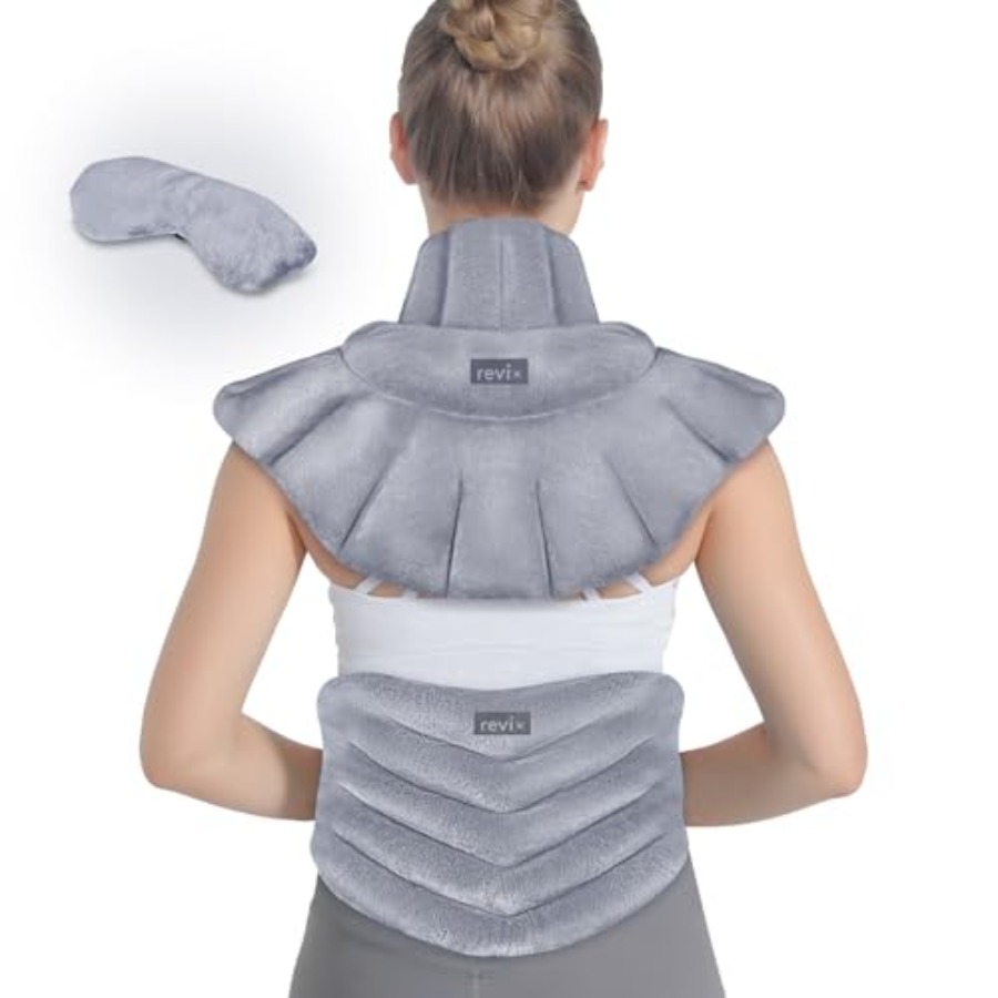 Microwave Heating Pad for Neck - مراجعة Shoulder Pad Set In وسعره