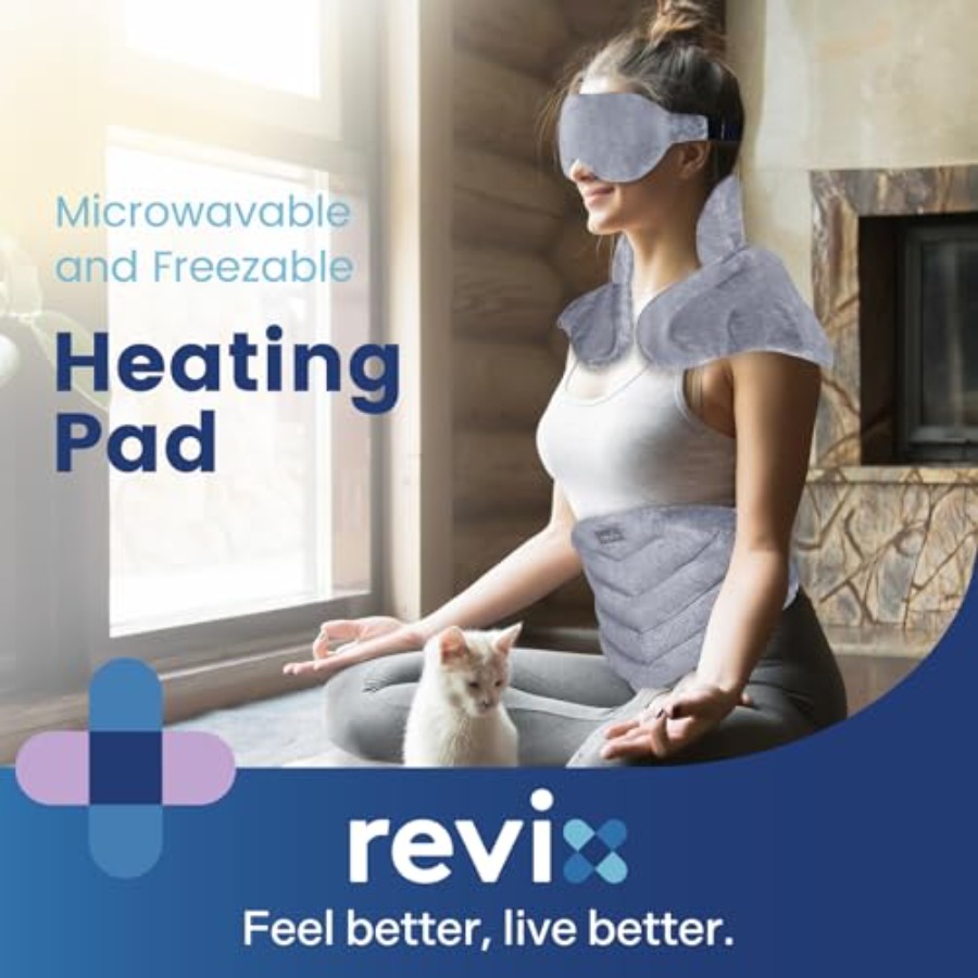 Microwave Heating Pad for Neck - مراجعة Shoulder Pad Set In وسعره