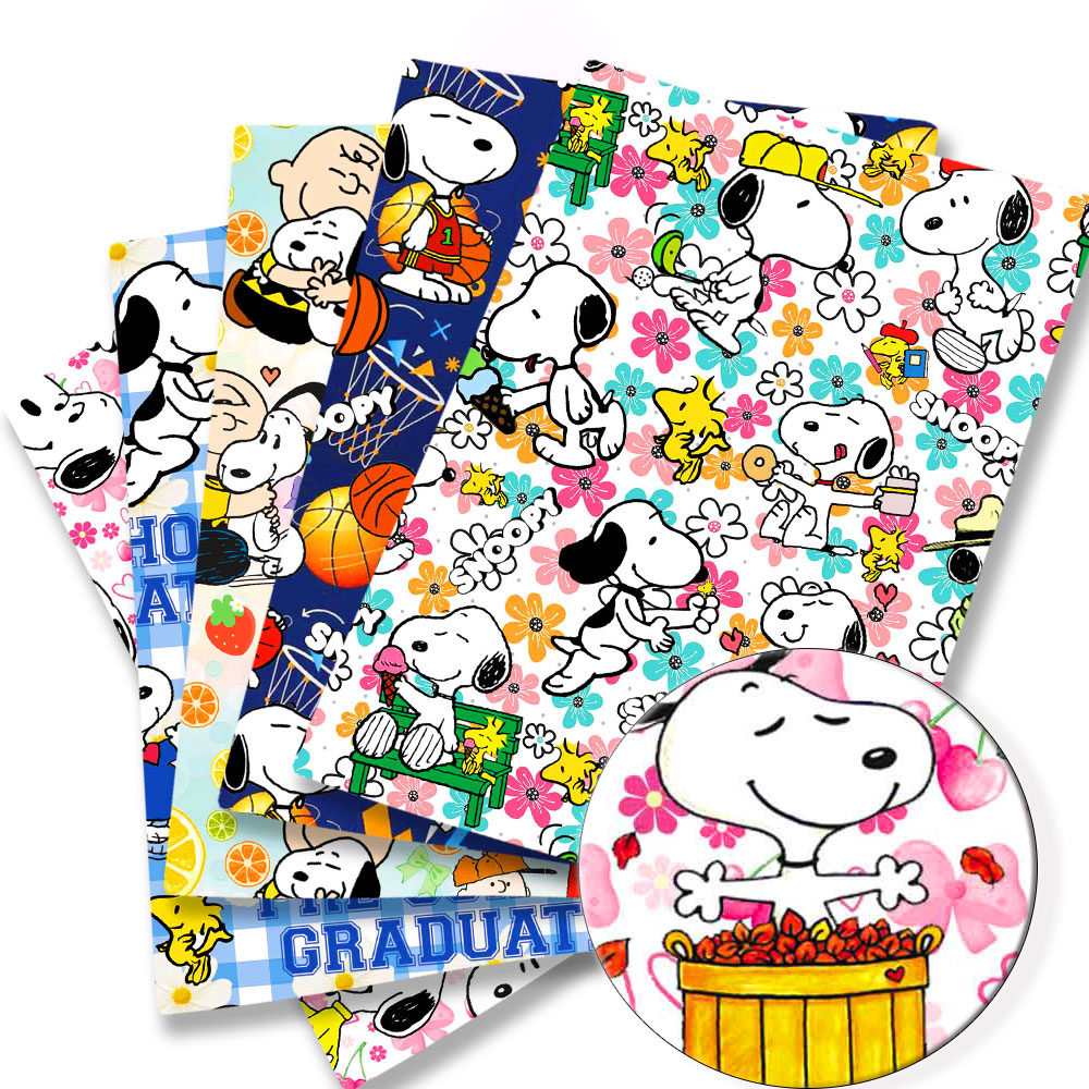 TAKARA TOMY Snoopy fabric140x5 - مراجعة Sewing And Textile وسعره