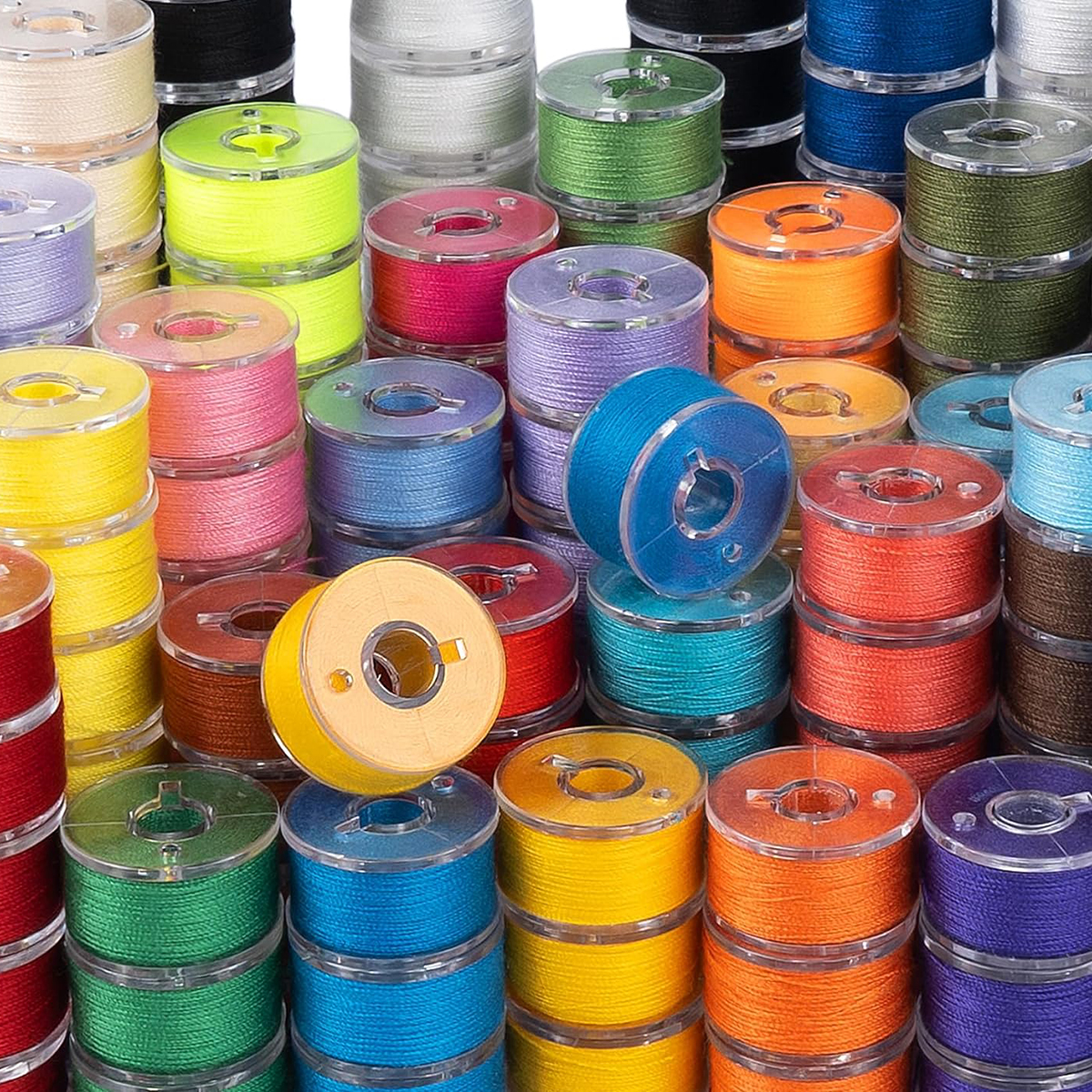 20Pcs Bobbins and Sewing Threa - مراجعة Sewing Machine Yarn وسعره