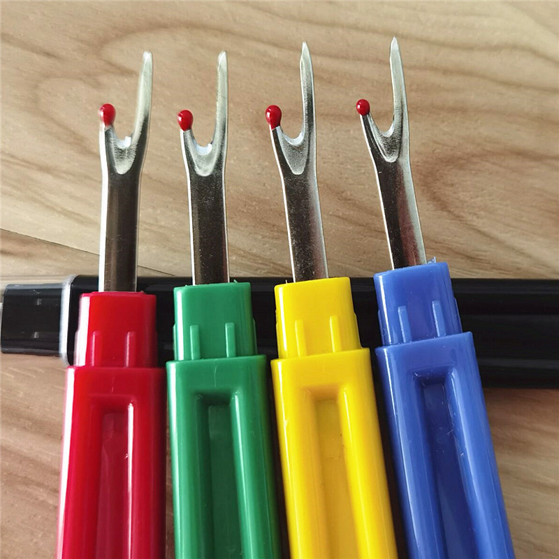 5Pcs/Lot Plastic Handle Steel  - مراجعة Seam Ripper Tool وسعره