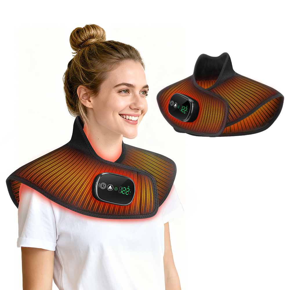 Wireless Heating Pad And Neck  - مراجعة Shoulder Pad Set In وسعره