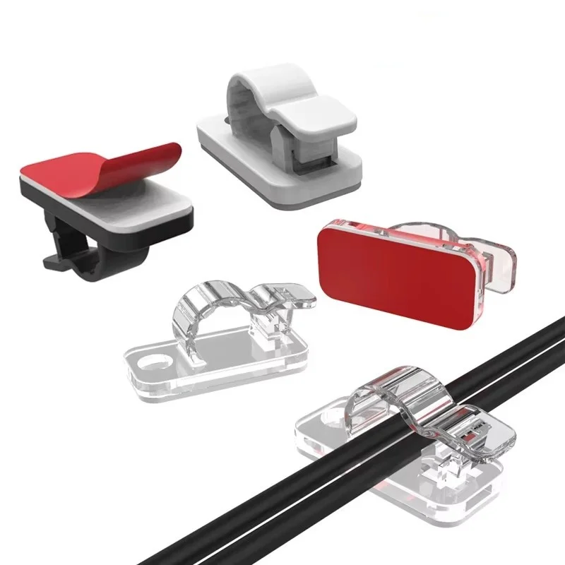 10/50PCS Cable Organizer Clips - مراجعة Bobbin Organizer Box وسعره