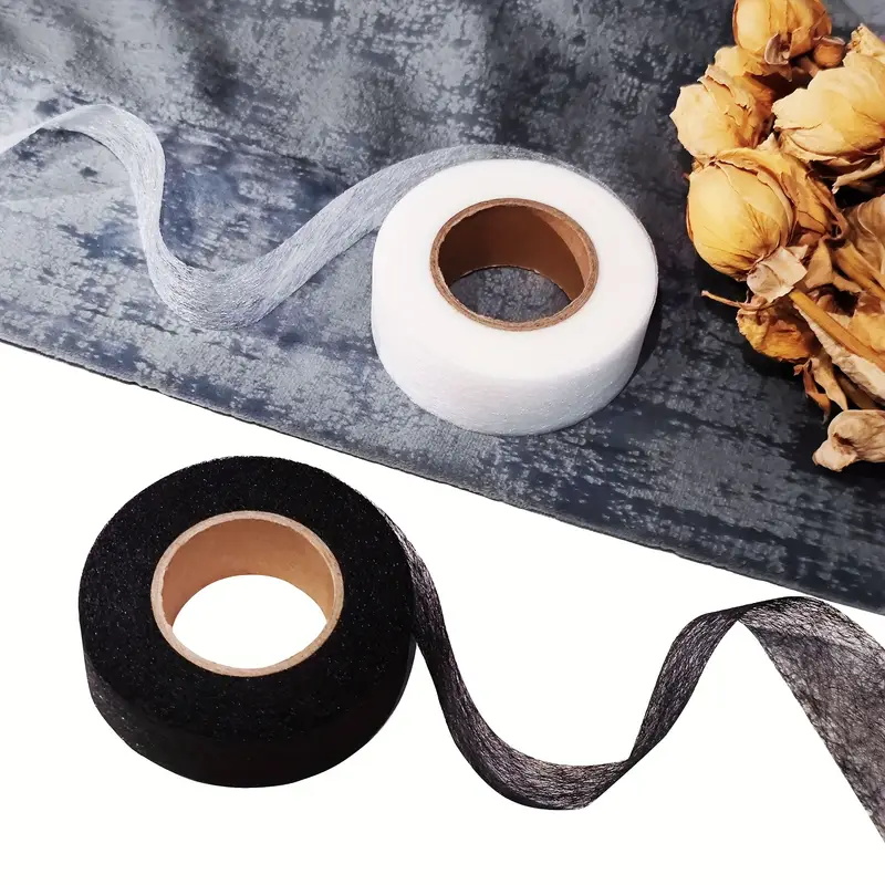 2Roll Black White Double-sided - مراجعة Hem Tape Fusible وسعره