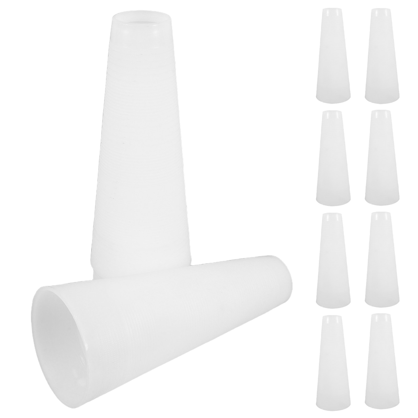 10Pcs Plastic Yarn Cones Cone  - مراجعة Sewing Machine Yarn وسعره