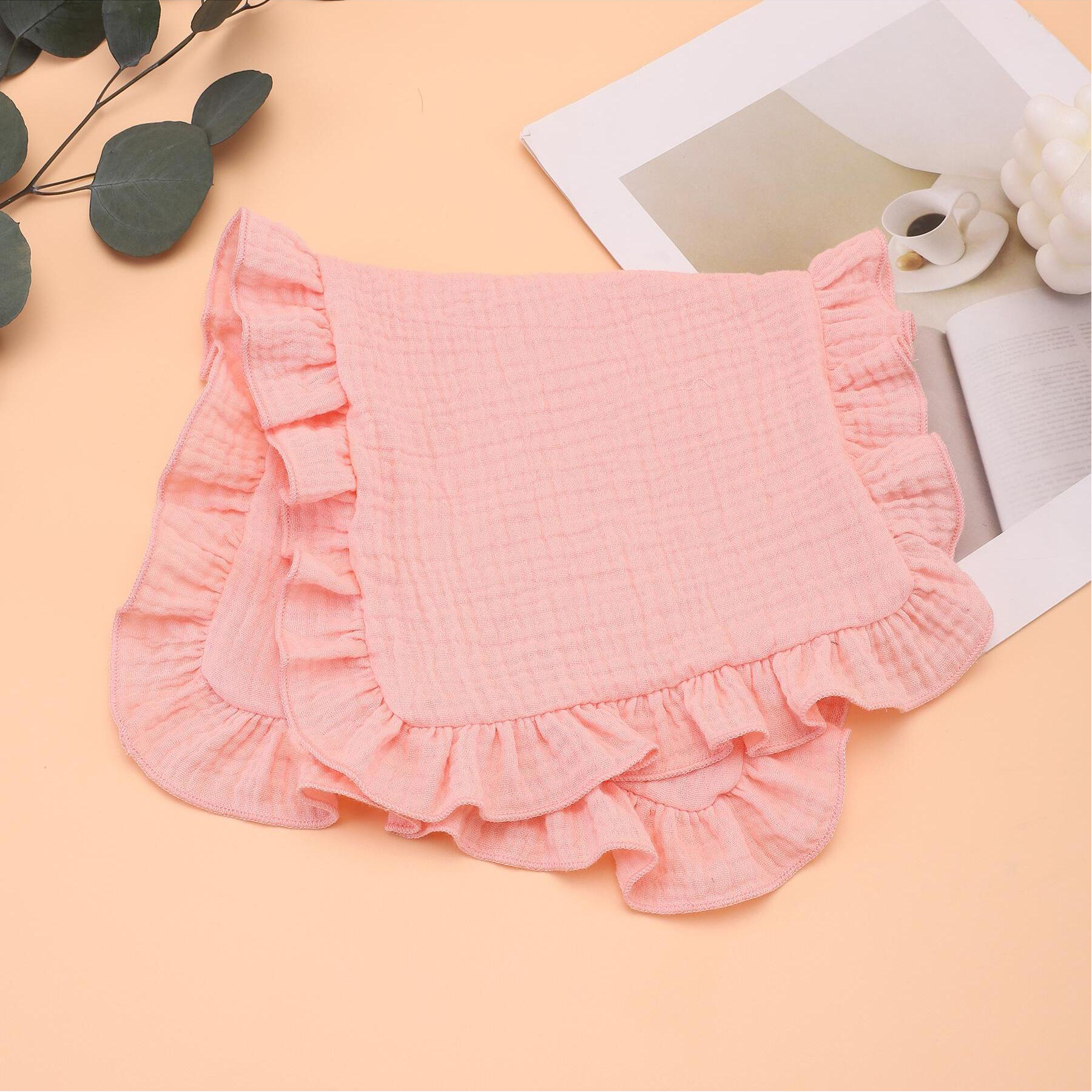 3Pcs/Set Soft Muslin Cotton Ga - مراجعة Shoulder Pad Set In وسعره