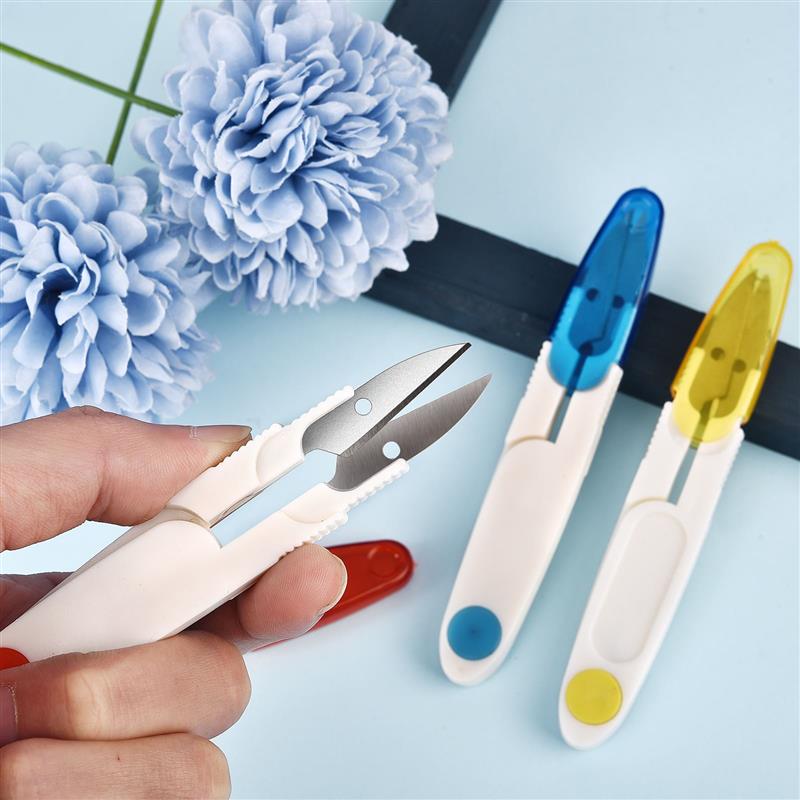U-Shape Sewing Scissors Yarn C - مراجعة Sewing Embroidery Fabric وسعره
