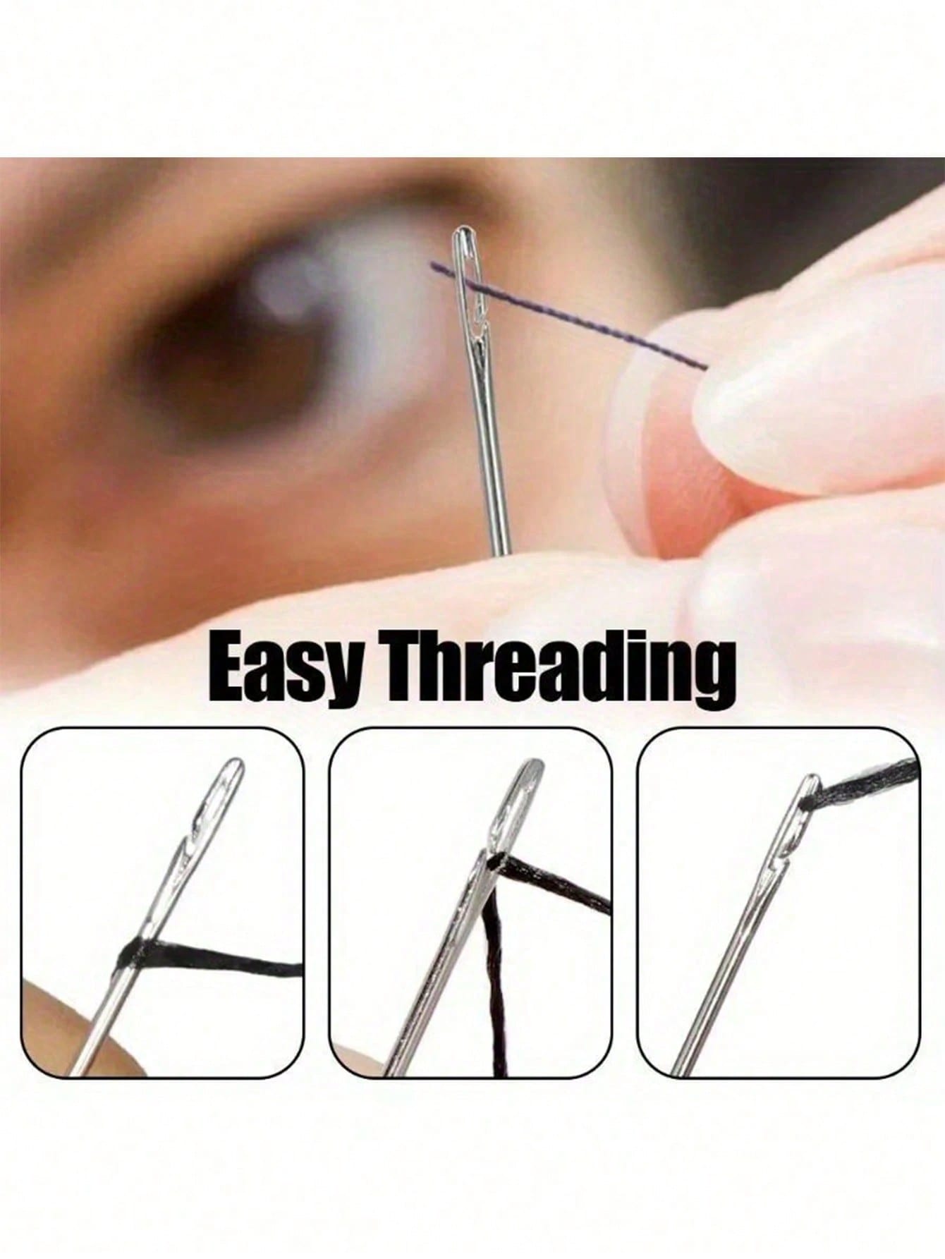 12 stainless steel easy to thr - مراجعة Sewing Thread Production وسعره