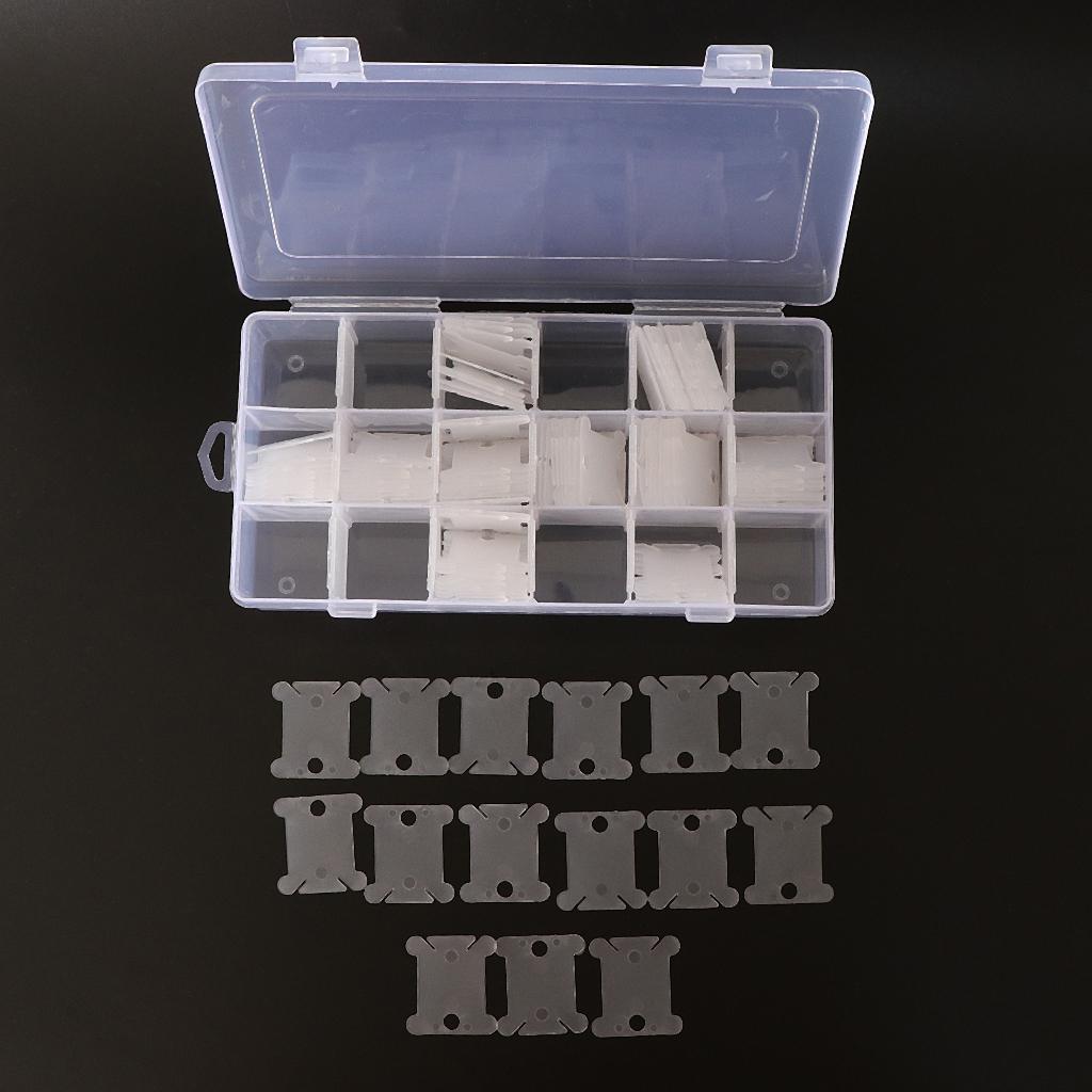 Embroidery Floss Bobbin Organi - مراجعة Bobbin Organizer Box وسعره