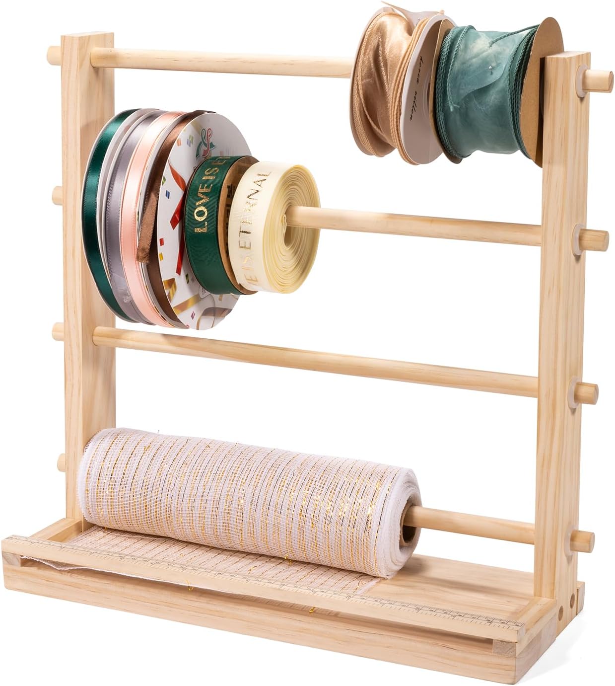 Ribbon Storage Rack Spool Hold - مراجعة Sewing Roll وسعره