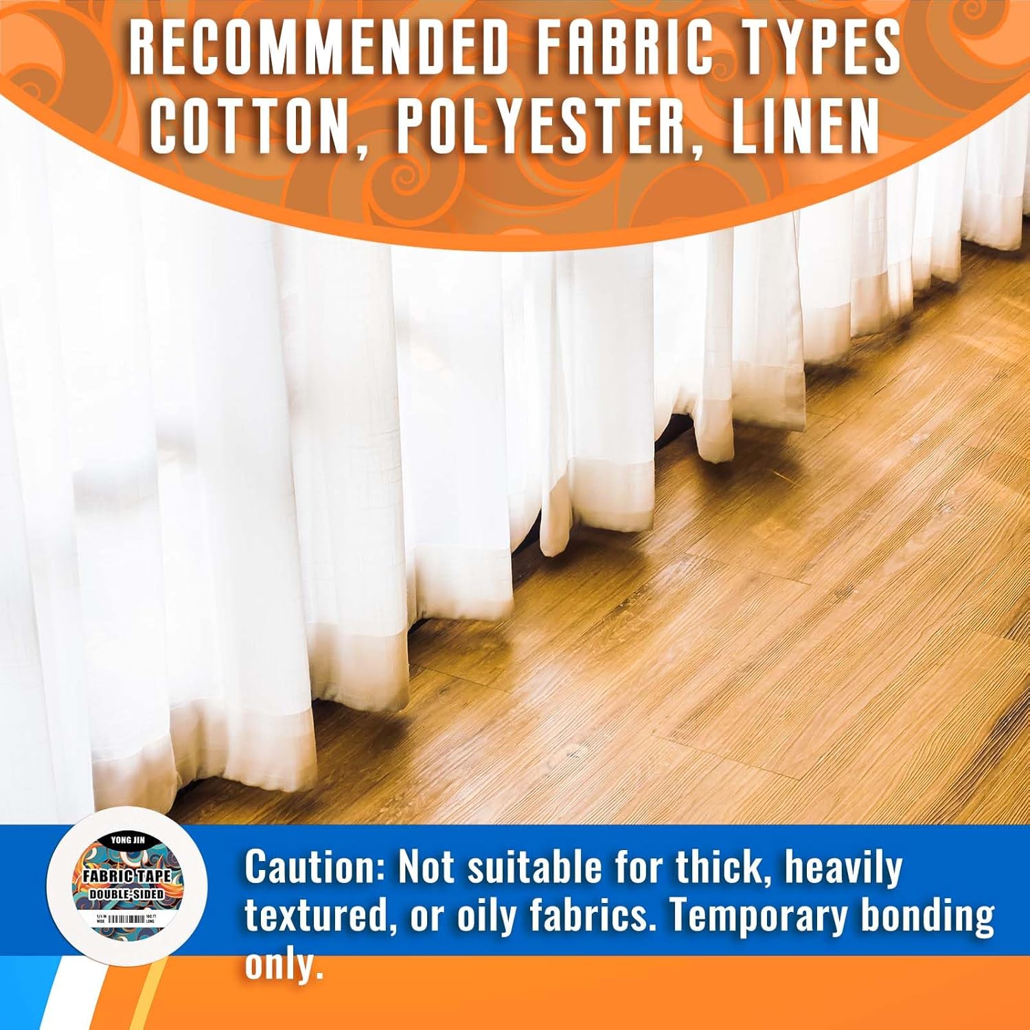 Double-Sided Fabric Tape 2 Rol - مراجعة Sewing Roll وسعره