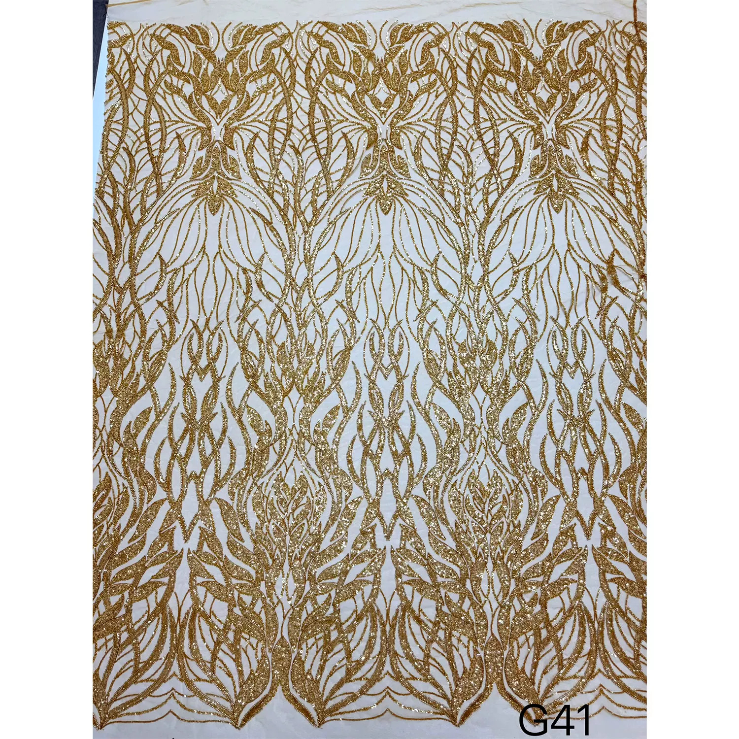 1yard soft Lace fabric Geometr - مراجعة Sewing Embroidery Fabric وسعره