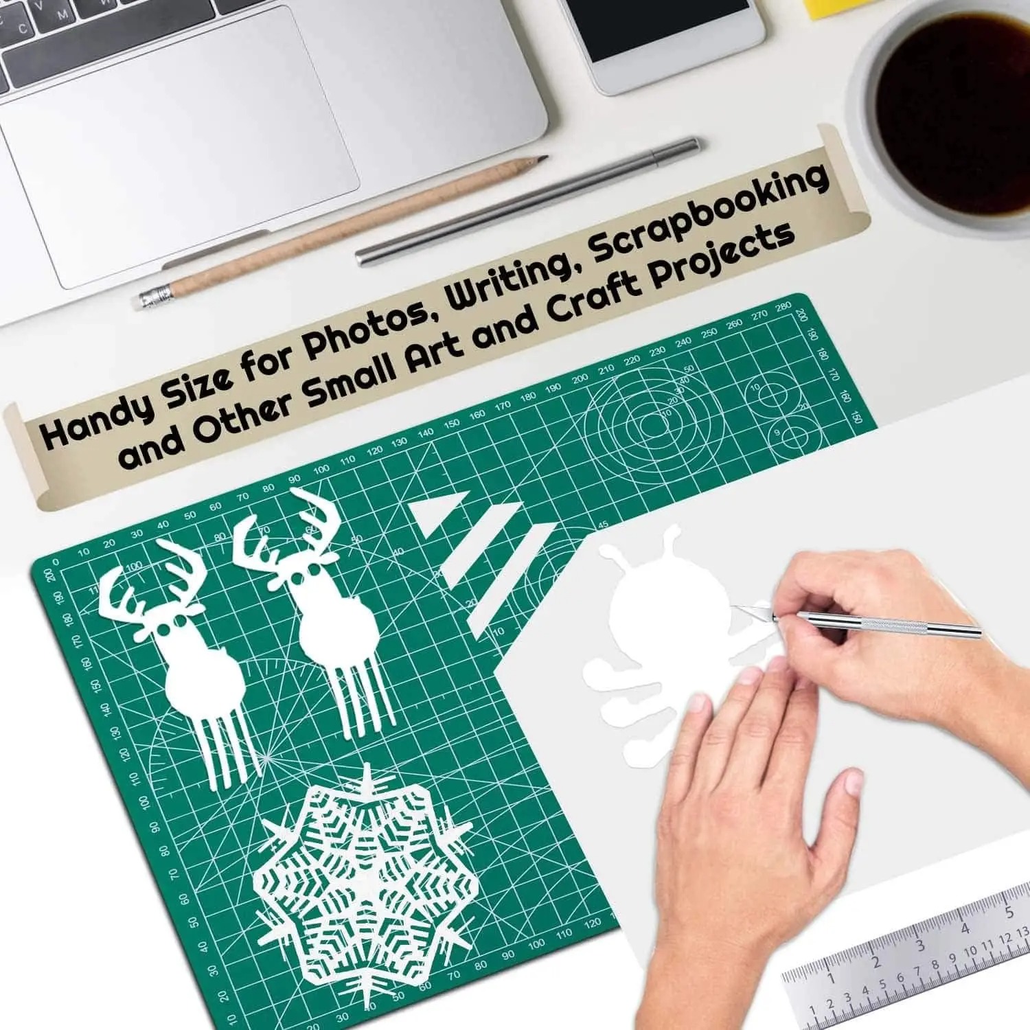 A2 A3 A4 A5 PVC Cutting Mat Do - مراجعة Cutting Mat Self Heal وسعره