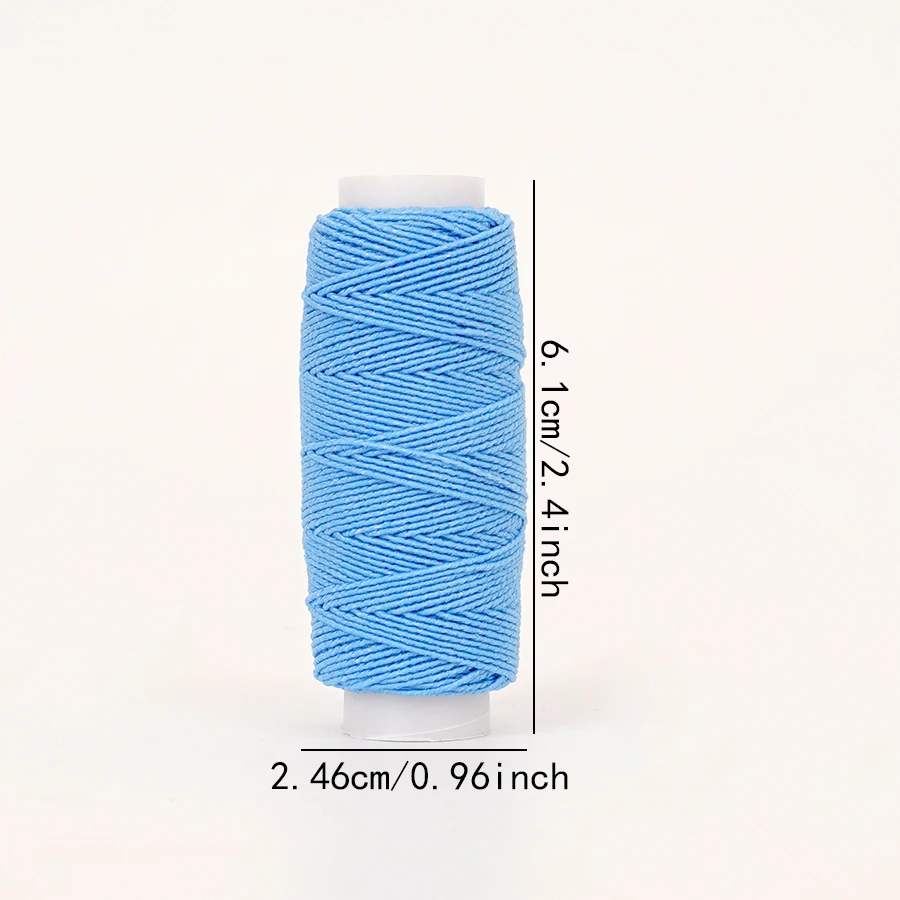 18-Color 0.6mm Ultra-Fine Elas - مراجعة Sewing Machine Yarn وسعره