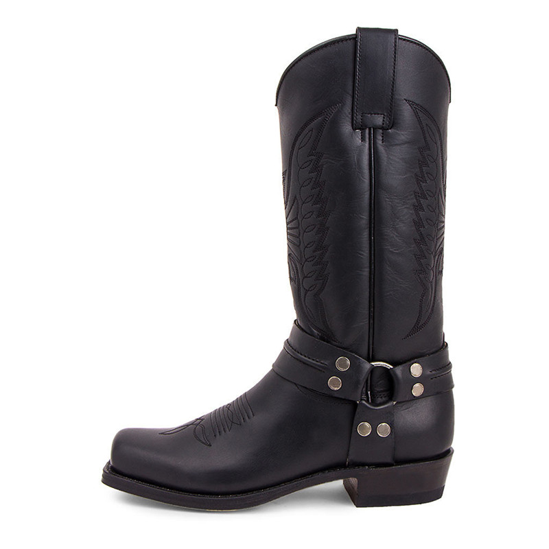 New Men's Motorcycle Boots Fas - مراجعة Sewing Embroidery Fabric وسعره