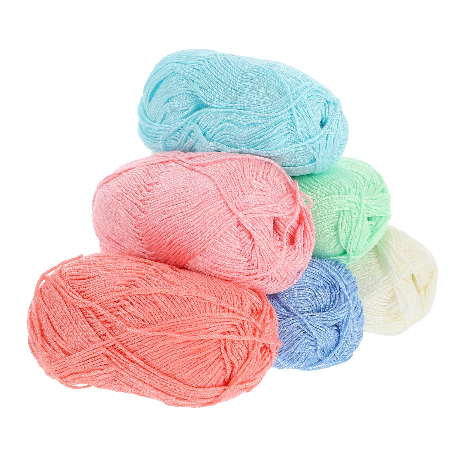 6 Rolls Crochet Yarn Lace Thre - مراجعة Sewing Roll وسعره