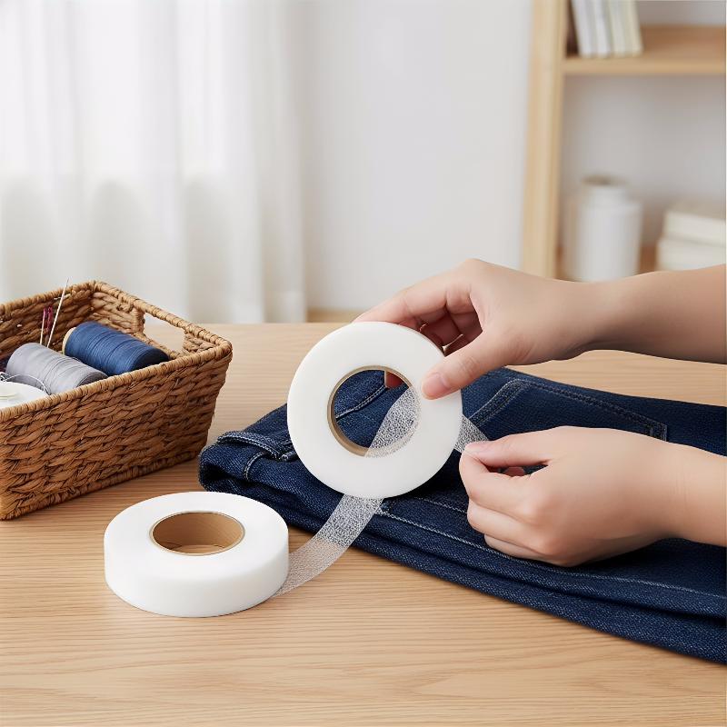 No Sew Hem Tape - Iron On Doub - مراجعة Hem Tape Fusible وسعره