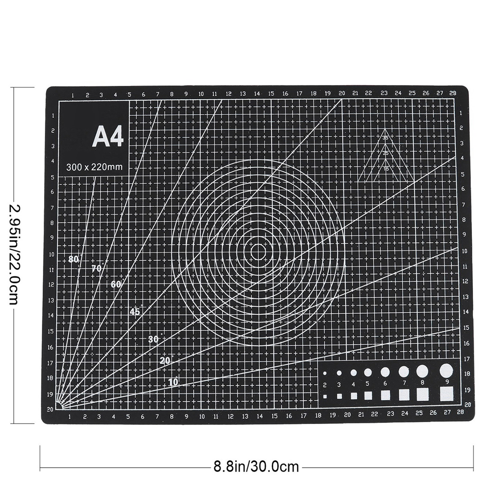 2Pcs Heavy Duty Self Healing C - مراجعة Cutting Mat Self Heal وسعره
