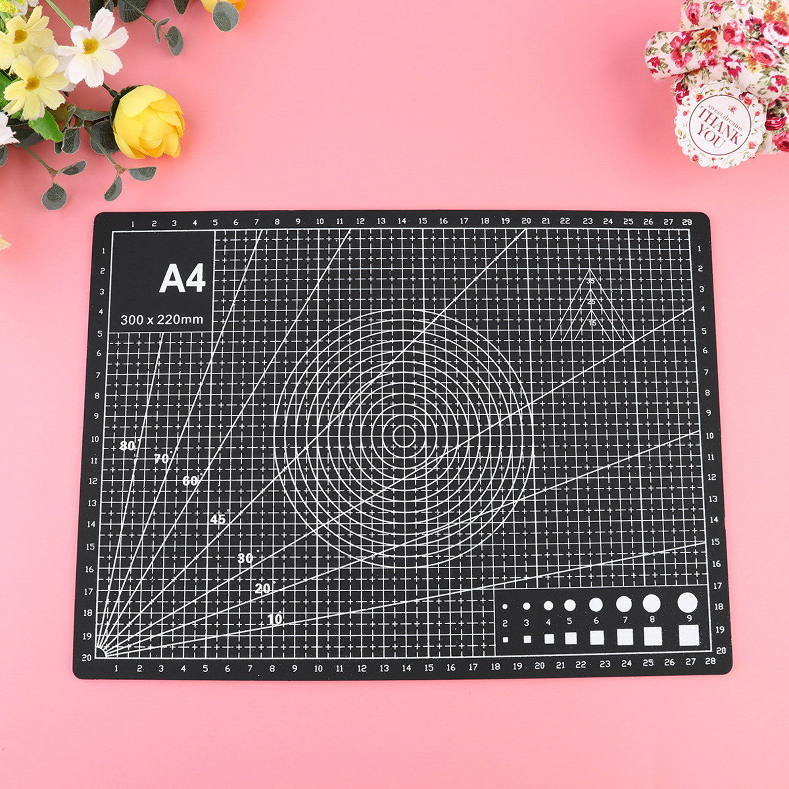 2Pcs Heavy Duty Self Healing C - مراجعة Cutting Mat Self Heal وسعره