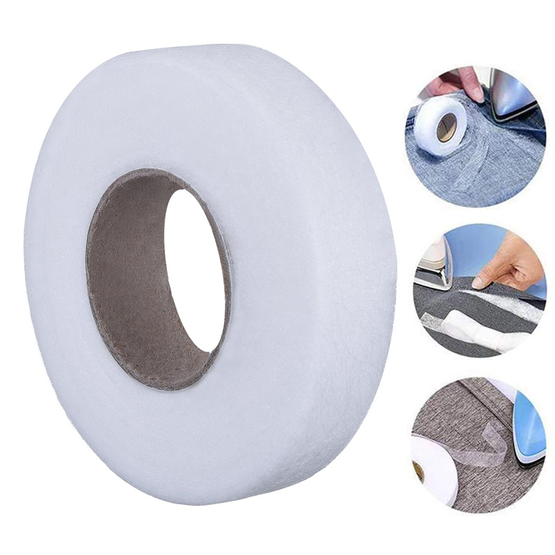 65Yard Fabric Fusing Tape Adhe - مراجعة Hem Tape Fusible وسعره
