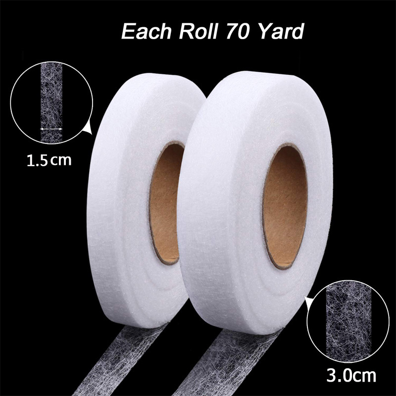 65Yard Fabric Fusing Tape Adhe - مراجعة Hem Tape Fusible وسعره