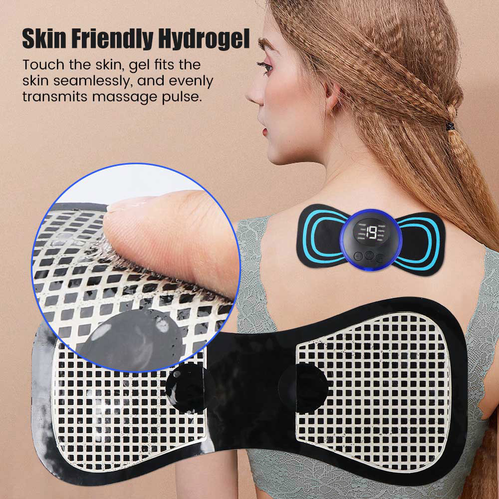 5pcs set Neck Back Massager St - مراجعة Shoulder Pad Set In وسعره