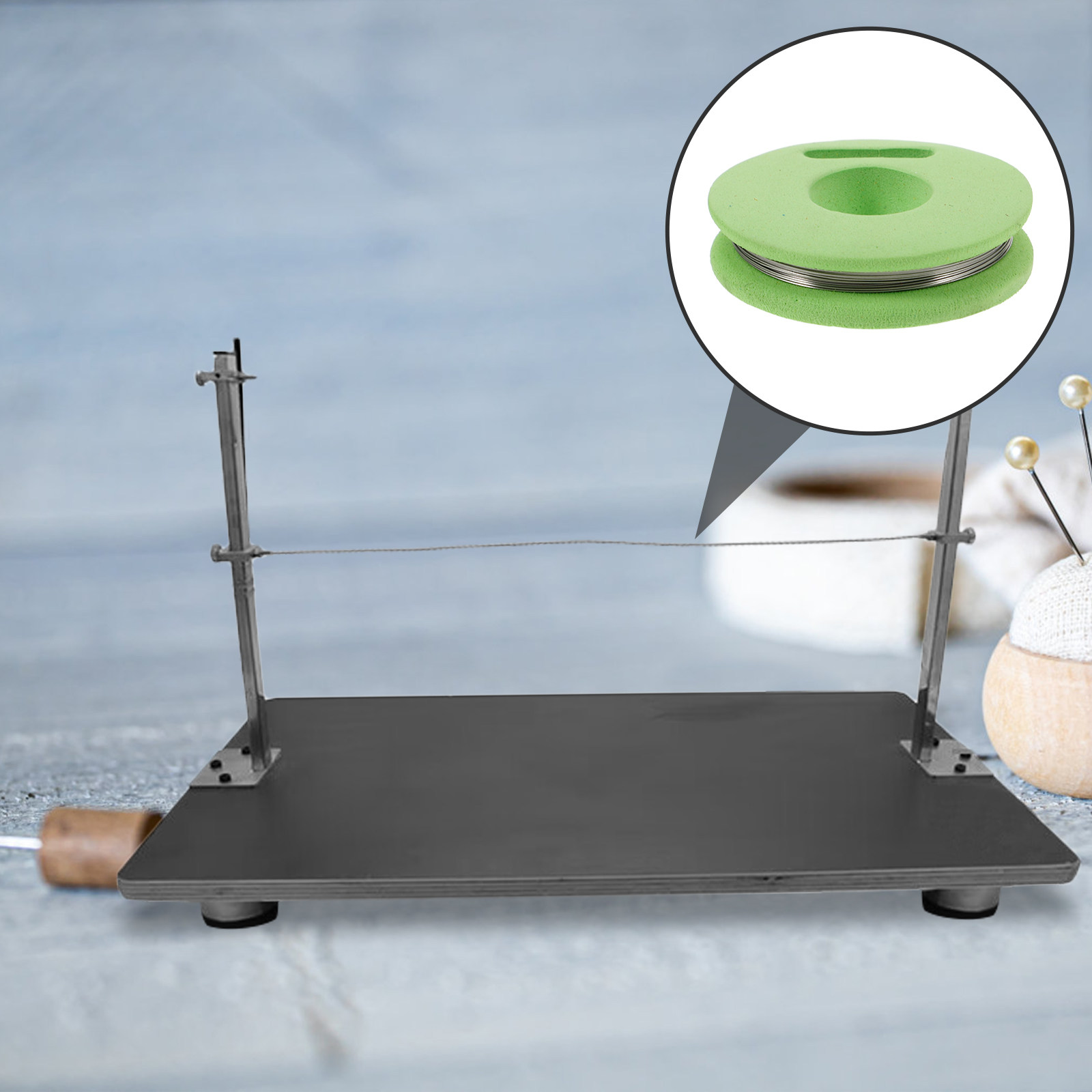 Steel Ribbon Machine Cutter Wi - مراجعة Sewing Machine Yarn وسعره