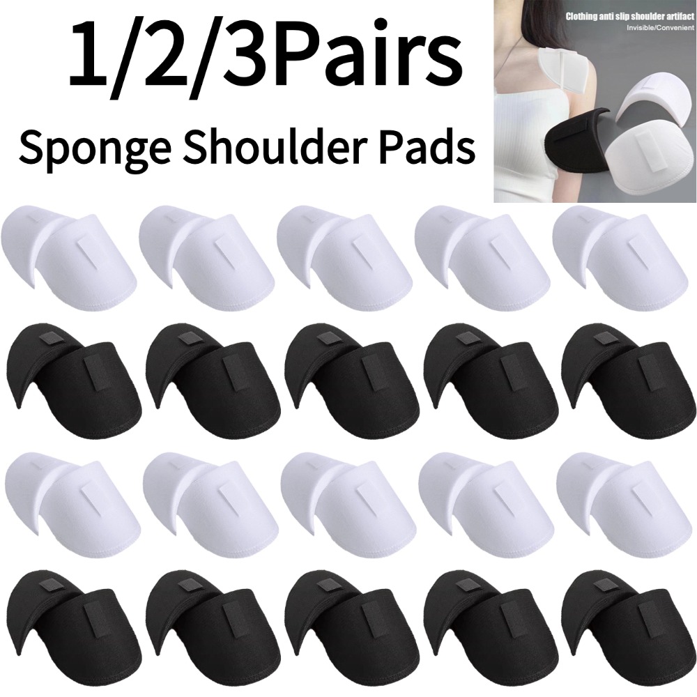 1/2/3Pairs Foam Sponge Shoulde - مراجعة Shoulder Pad Set In وسعره