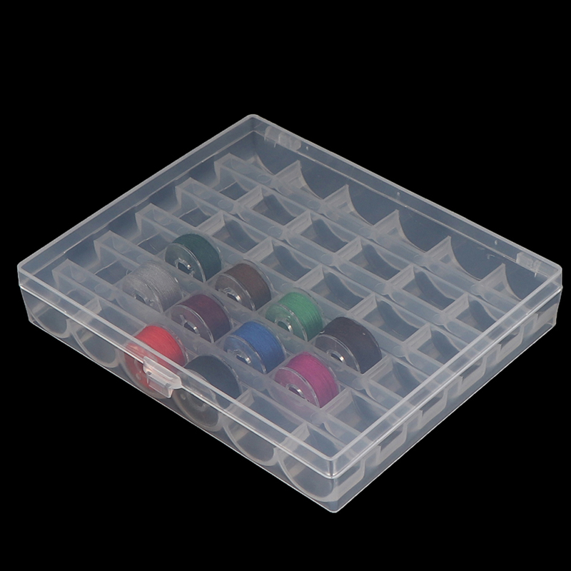 1pc 36 Spools Empty Bobbins St - مراجعة Sewing Machine Yarn وسعره