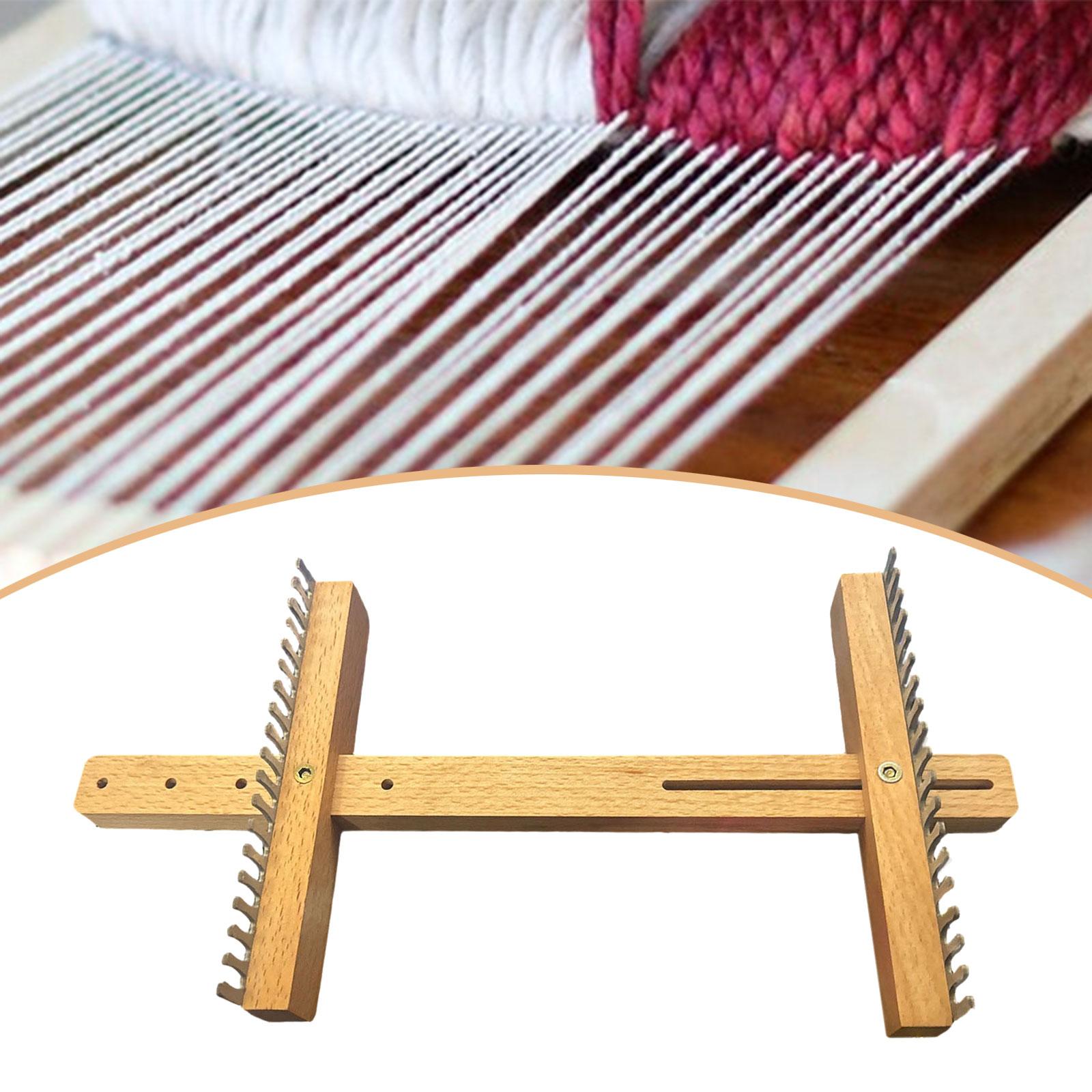 Adjustable Wooden Loom Weaving - مراجعة Sewing And Textile وسعره