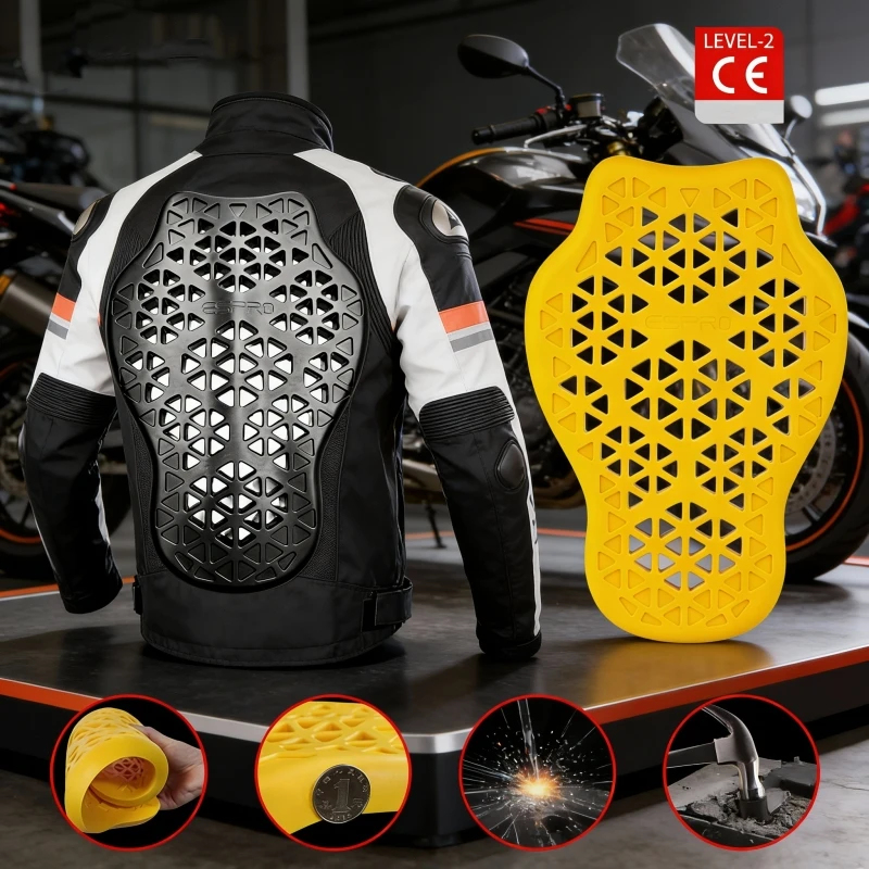 Motorcycle Protective Gear Set - مراجعة Shoulder Pad Set In وسعره