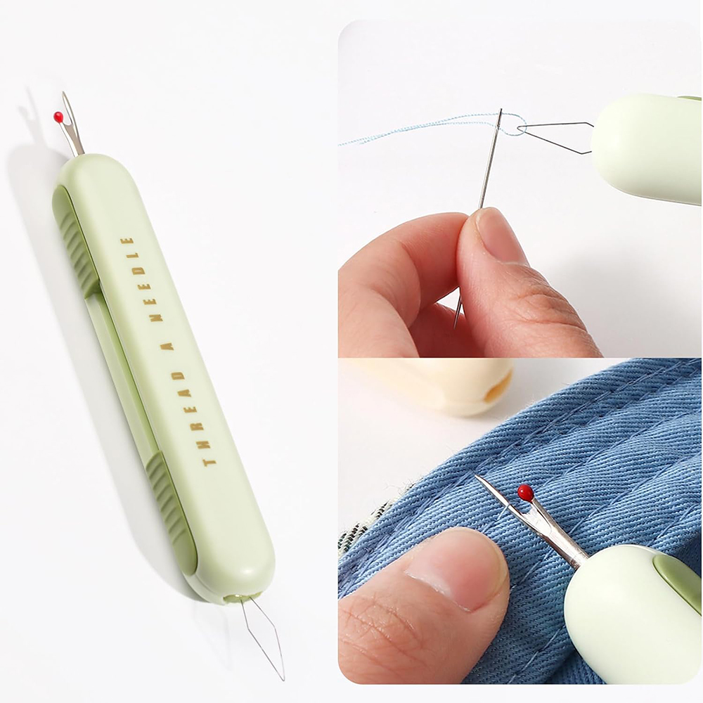 2 in 1 Needle Threader Seam Ri - مراجعة Seam Ripper Tool وسعره