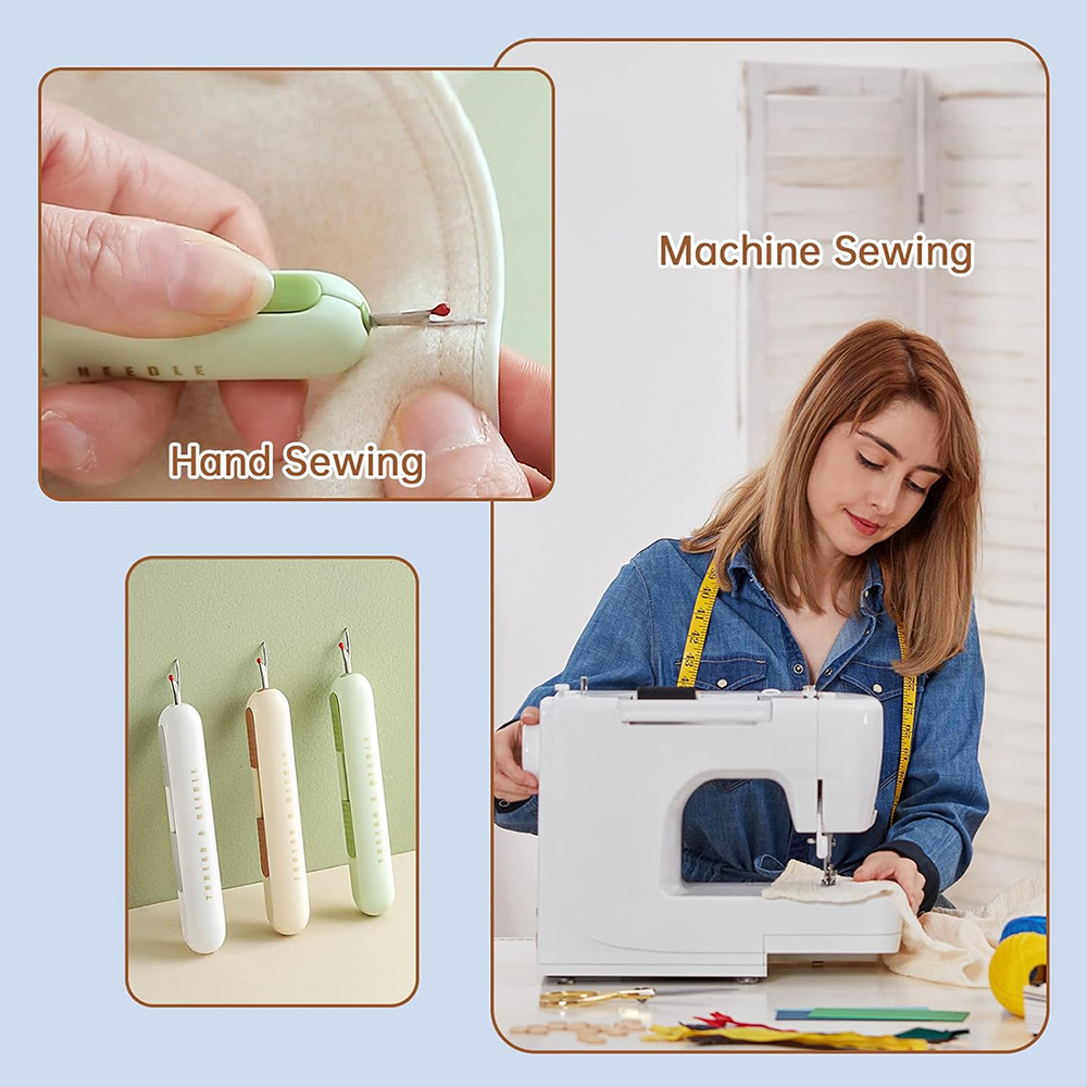 2 in 1 Needle Threader Seam Ri - مراجعة Seam Ripper Tool وسعره