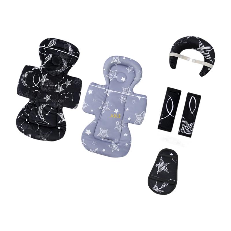 1Pc/1 Set Baby Strollers Inser - مراجعة Shoulder Pad Set In وسعره