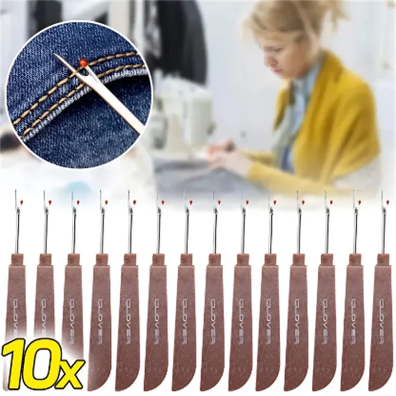 1/10Pcs Steel Thread Cutter Wo - مراجعة Seam Ripper Tool وسعره